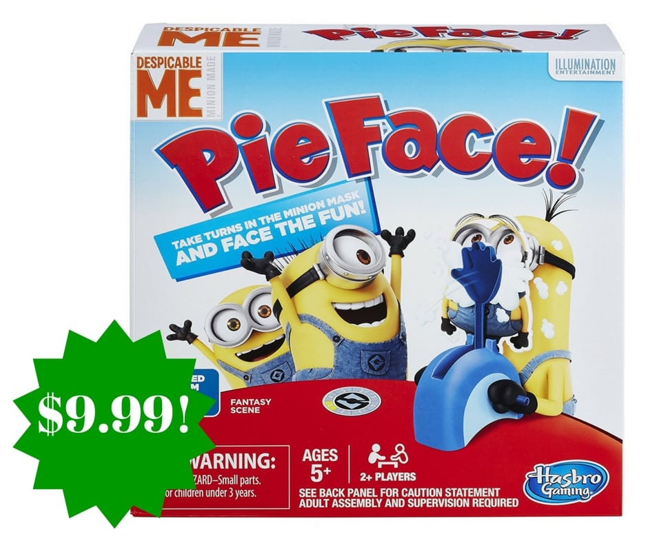 Amazon: Pie Face Game Despicable Me Minion Made Edition Only $9.99 (Reg. $25, Today Only) 