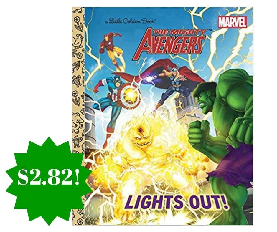 Amazon: Marvel: Mighty Avengers Lights Out! (Little Golden Book) Only $2.82 (Reg. $5) 