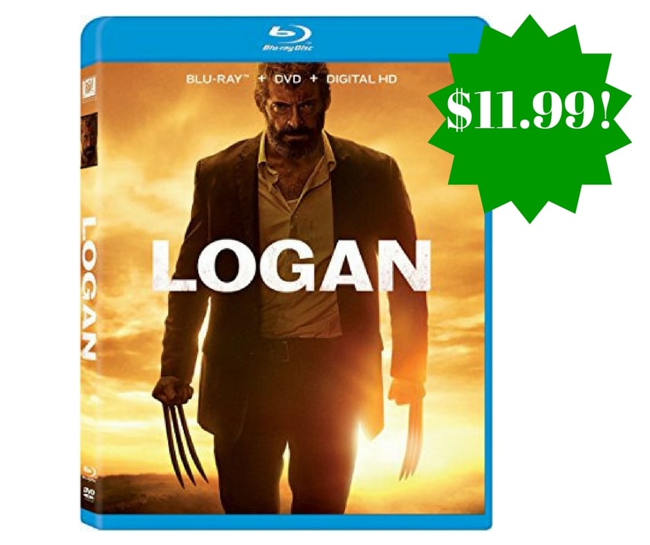Amazon: Logan Blu-ray Only $11.99 (Reg. $40) 