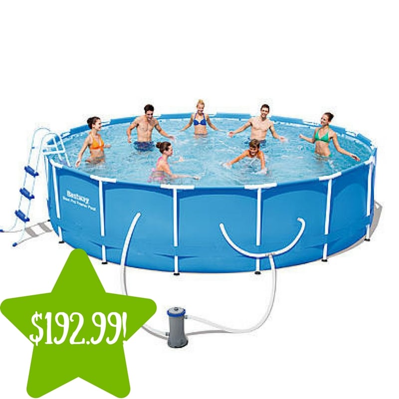 Kmart: Bestway 14' x 42" Steel Pro Frame Pool Set Only $192.99 (Reg. $370) 