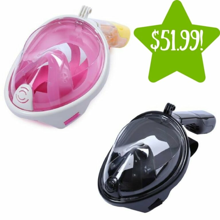 full face snorkel kmart