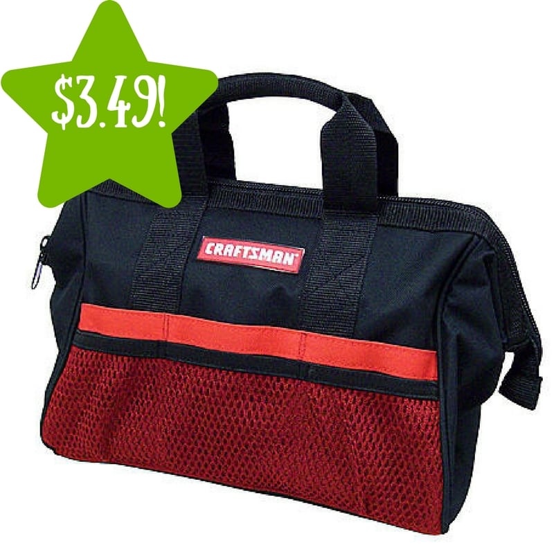 Kmart: Craftsman 13 in. Tool Bag Only $3.49 (Reg. $7)