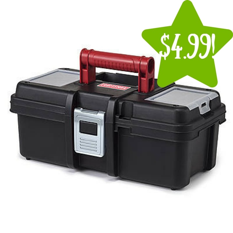 Kmart: Craftsman 13 Inch Tool Box with Tray Only $4.99 (Reg. $8) 