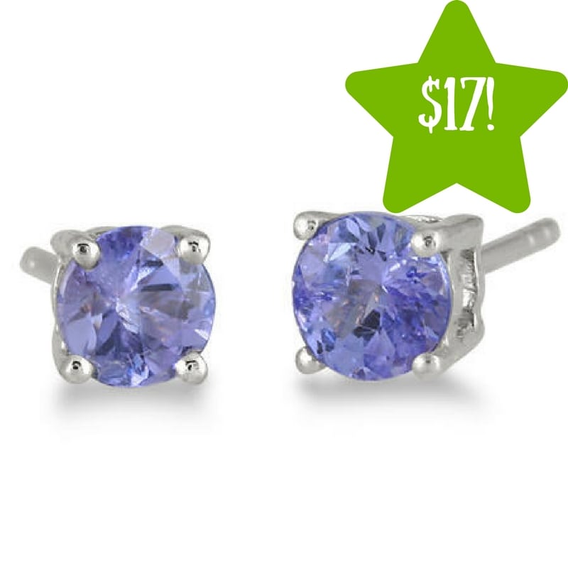 Sears: All Natural 5mm Tanzanite Stud Earrings Only $17 (Reg. $199) 