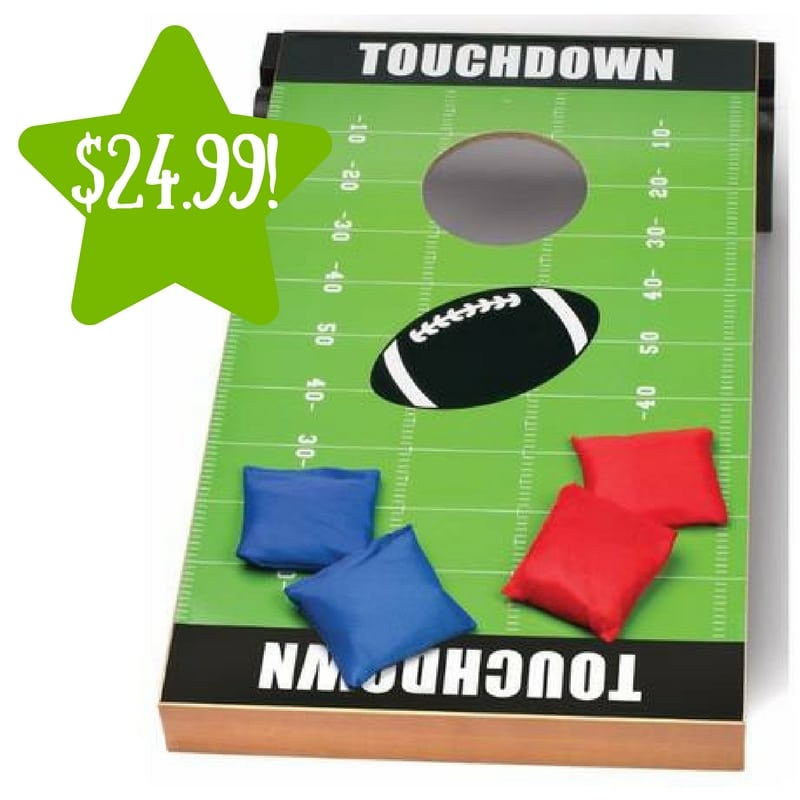 Sears: Cornhole Football Toss Game Only $24.99 (Reg. $46) 