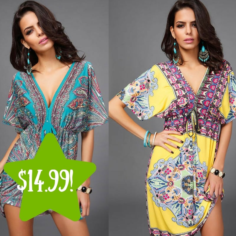 Sears: Casual Boho Summer Dress Only $14.99 (Reg. $40) 