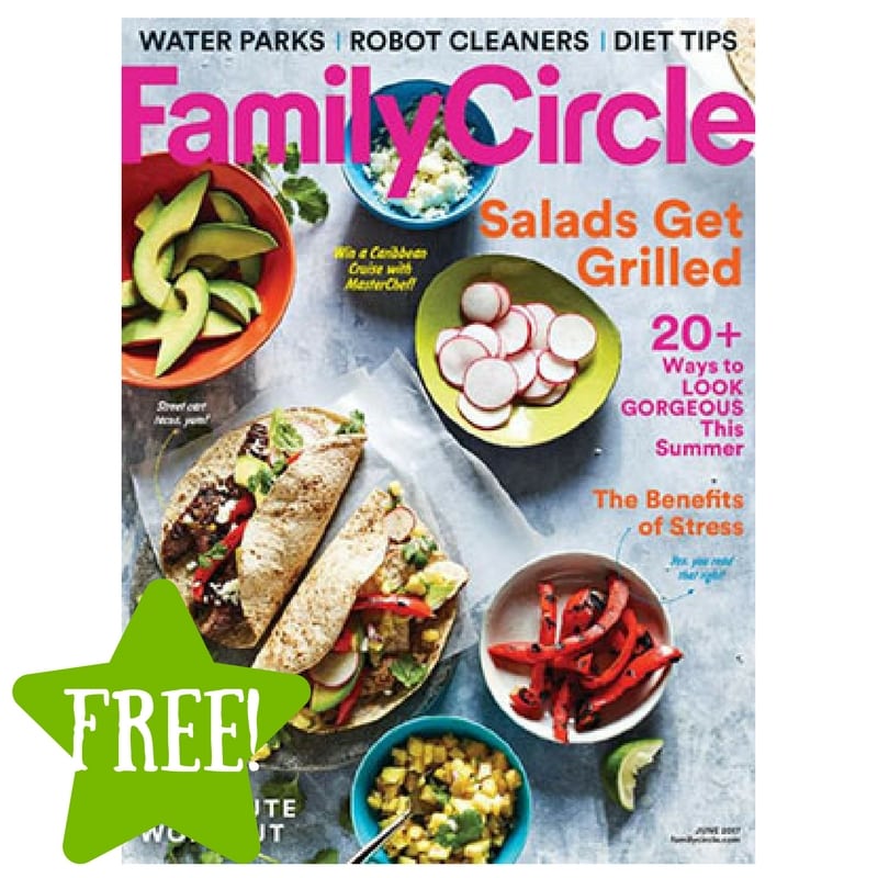 FREE Family Circle Magazine Subscription