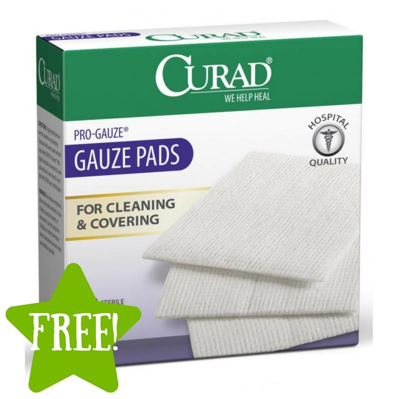 Dollar Tree: FREE Curad Guaze Pads