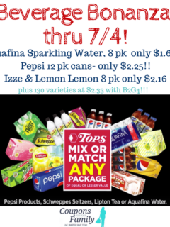 tops markets beverage bonanza