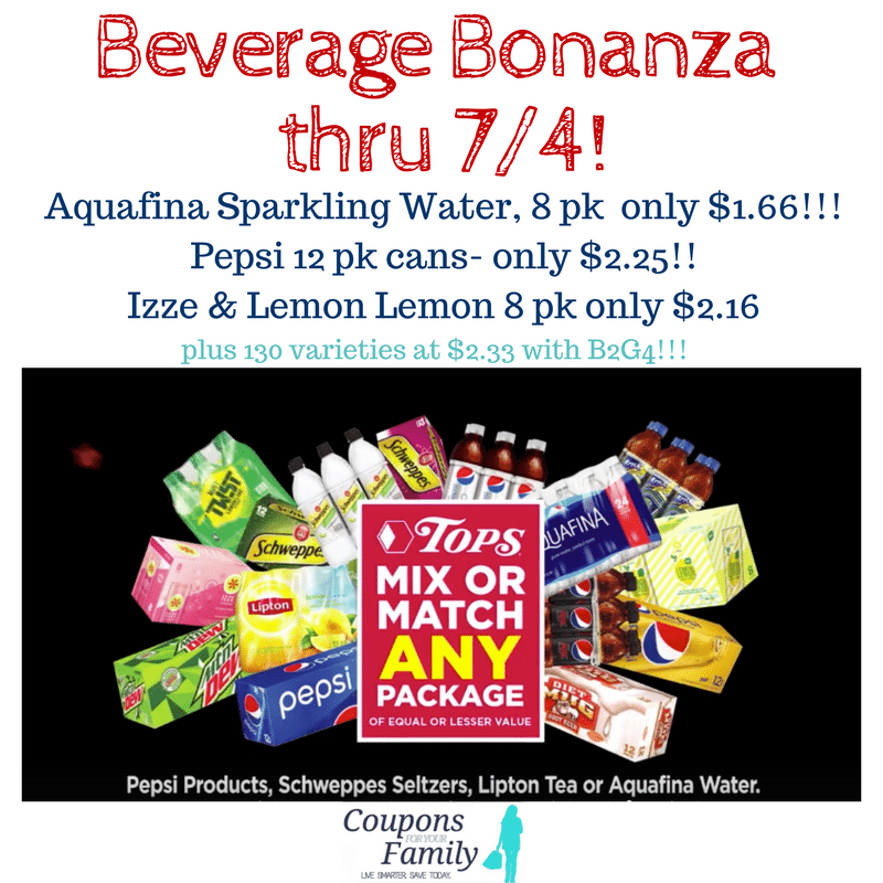 tops markets beverage bonanza