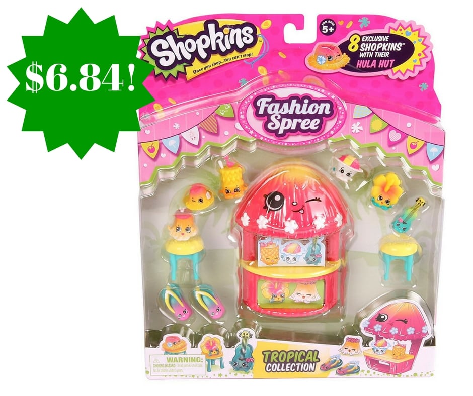 Amazon: Shopkins S4 Tropical Fashion Pack Collection Only $6.84 (Reg. $15) 