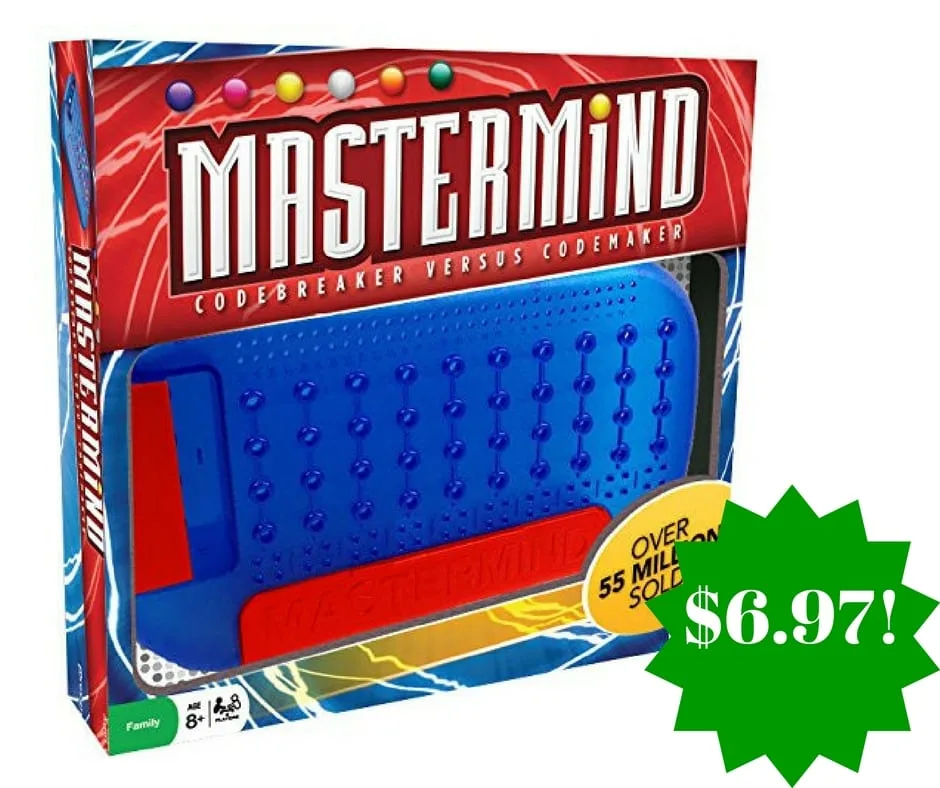Amazon: Mastermind Game Only $6.97 (Reg. $17) Amazon: Mastermind Game Only $6.97 (Reg. $17)