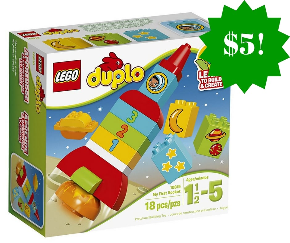 Amazon: LEGO DUPLO My First Rocket Only $5 (Reg. $10)