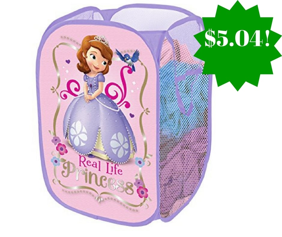 Amazon: Disney Sofia the First Pop Up Hamper Only $5.04 (Reg. $12) 