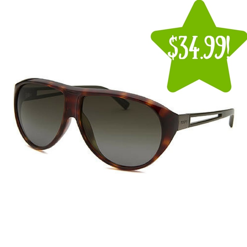 Kmart TOD'S Women's Shield Havana Sunglasses Only 34.99 (Reg. 175