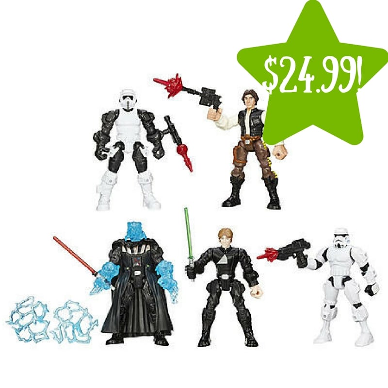 Kmart Star Wars Hero Mashers Return of the Jedi Multipack Only 24.99