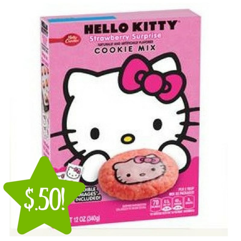 Dollar Tree: Betty Crocker Hello Kitty Cookie Mix Only $0.50