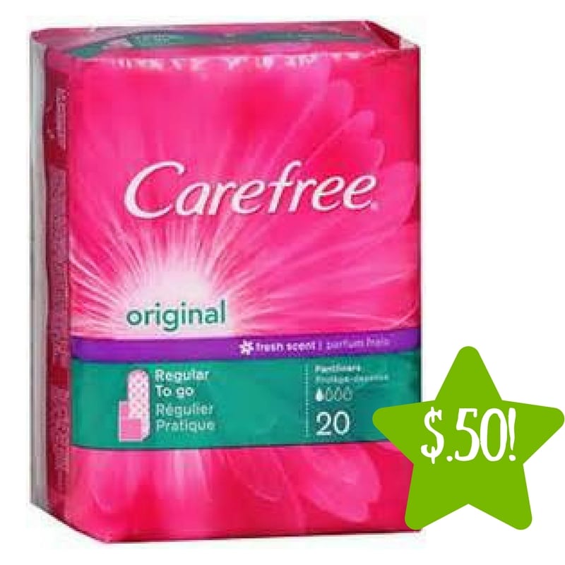 Dollar Tree: Carefree Original Liners Only $0.50