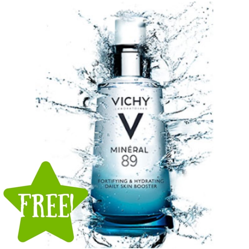FREE Vichy Mineral 89 Moisturizer Sample