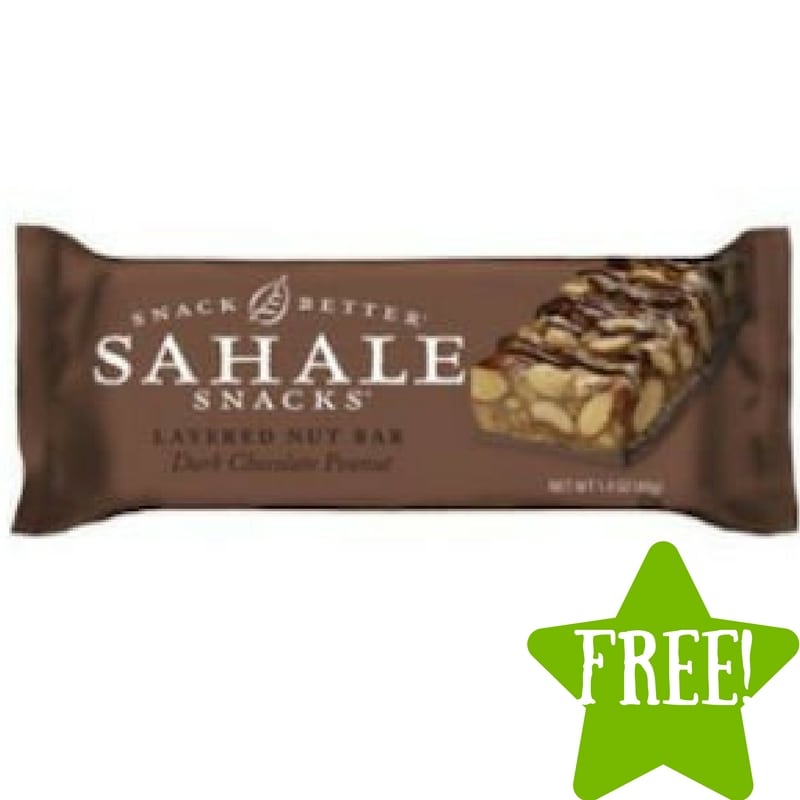 FREE Sahale Snacks Bars at Walmart