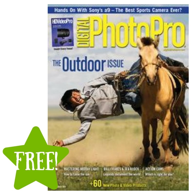 FREE Digital Photo Pro Magazine Subscription 