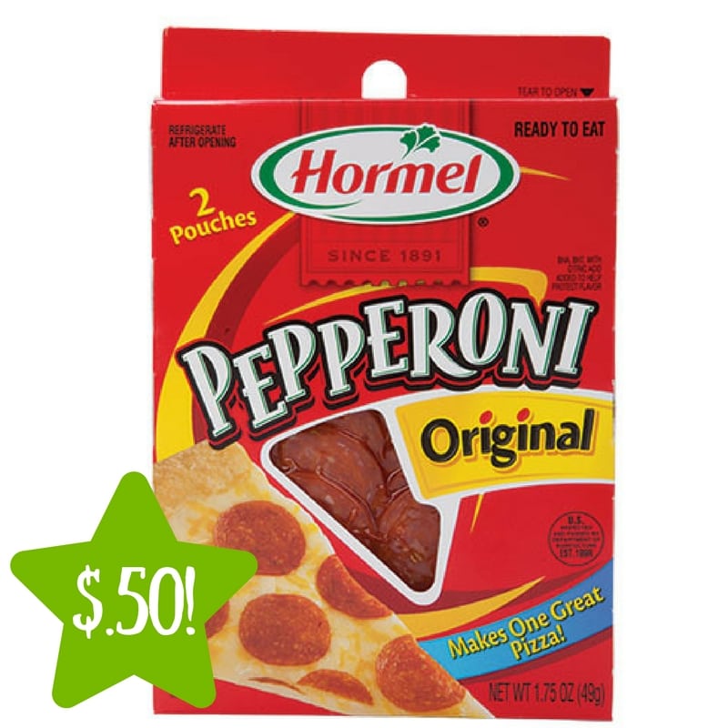 Dollar Tree: Hormel Pepperoni Only $0.50