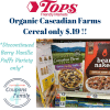 Organic Cereal only $.19 box with Cascadian Farms Cereal coupon at Tops ...