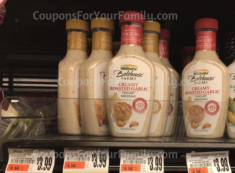 FREE Bolthouse Farms Salad Dressing
