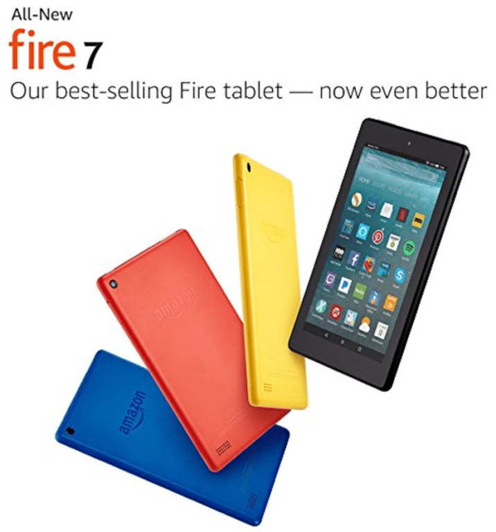 Amazon Prime Fire 7 Tablets as low as 29.99!!