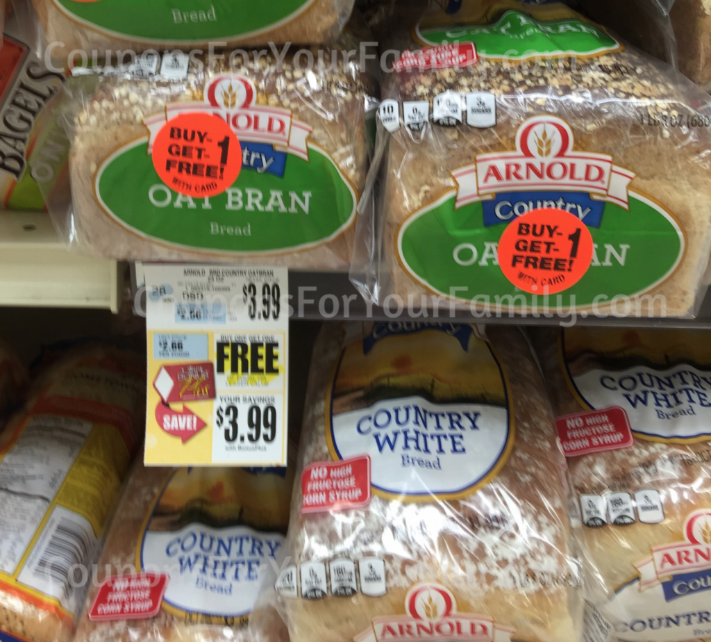 arnold bread coupon