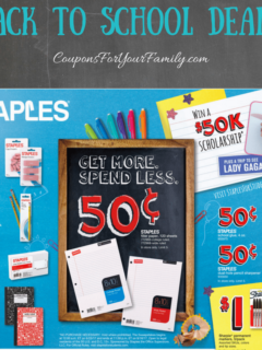 Staples Back to School Deals