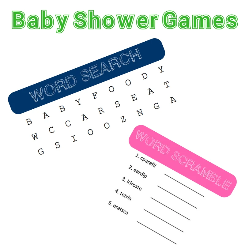Baby Shower on A Budget- Games