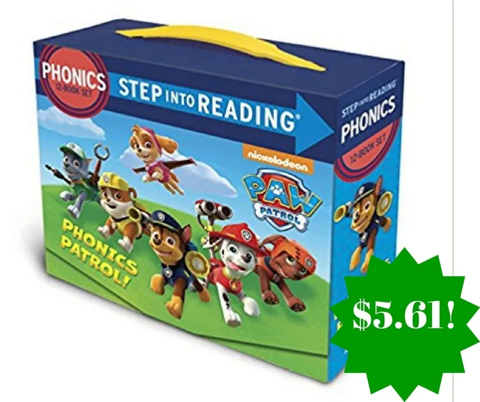 Amazon: Paw Patrol Phonics Box Set Only $5.91 (Reg. $13) Amazon: Paw Patrol Phonics Box Set Only $5.91 (Reg. $13)