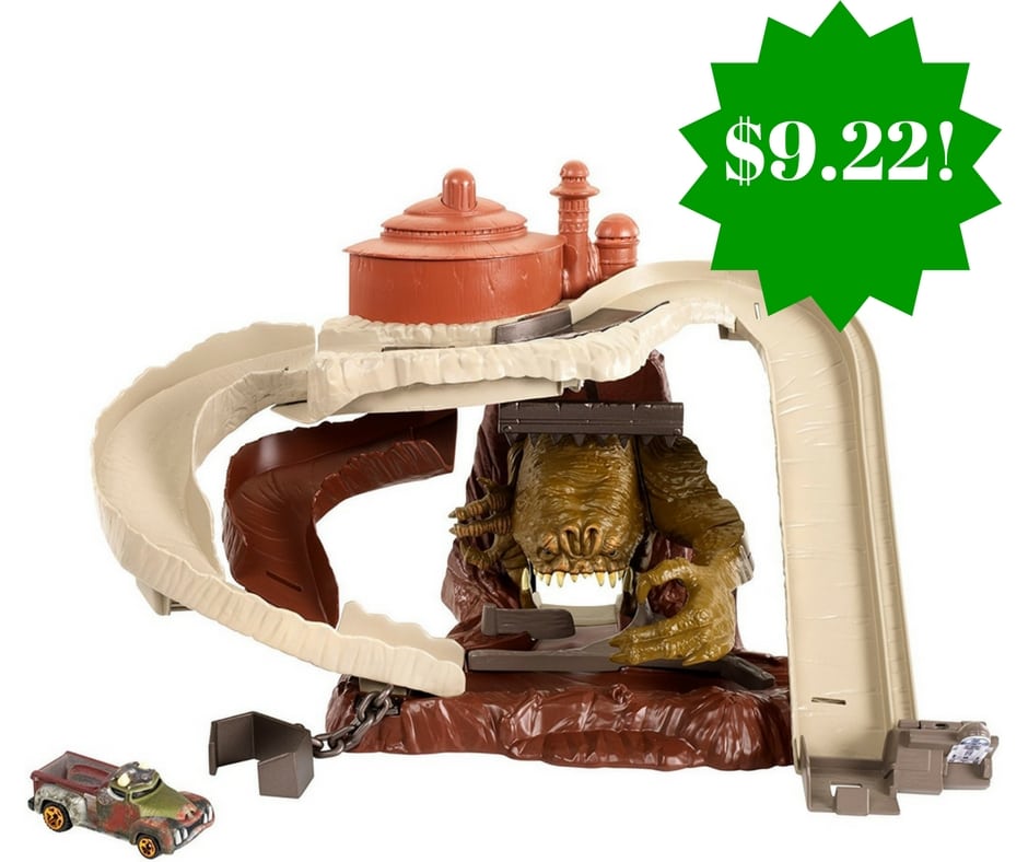 Amazon: Hot Wheels Star Wars Rancor Rumble Track Set Only $9.22 (Reg. $25)!