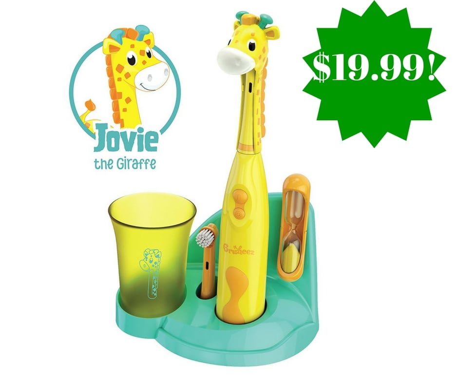 Amazon: Brusheez Children's Electronic Toothbrush Set Only $19.99 (Reg. $35)