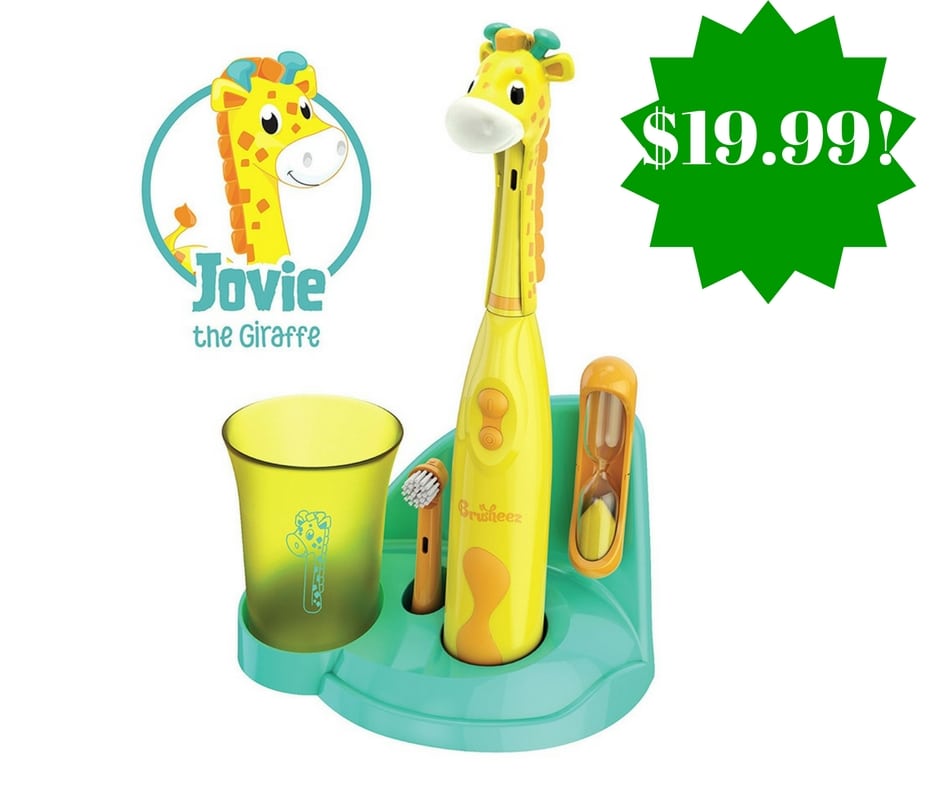 Amazon: Brusheez Children's Electronic Toothbrush Set Only $19.99 (Reg. $35)