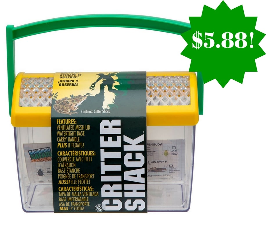 Amazon: Backyard Safari Critter Shack Only $5.88 (Reg. $10) 