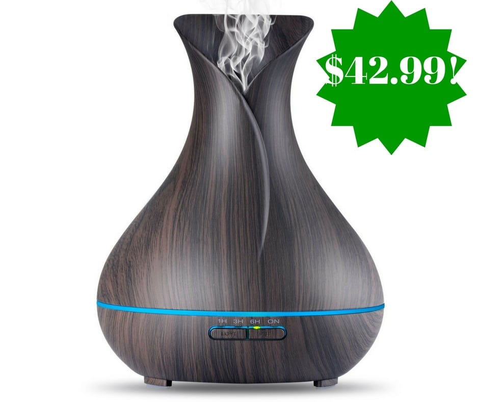 Amazon: Aroma Essential Oil Diffuser Only $42.99 (Reg. $110)