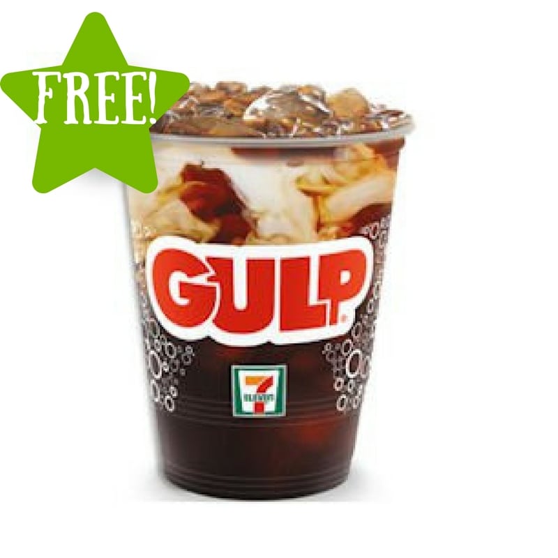 FREE Gulp Size Fresh Brewed Iced Coffee at 7-Eleven
