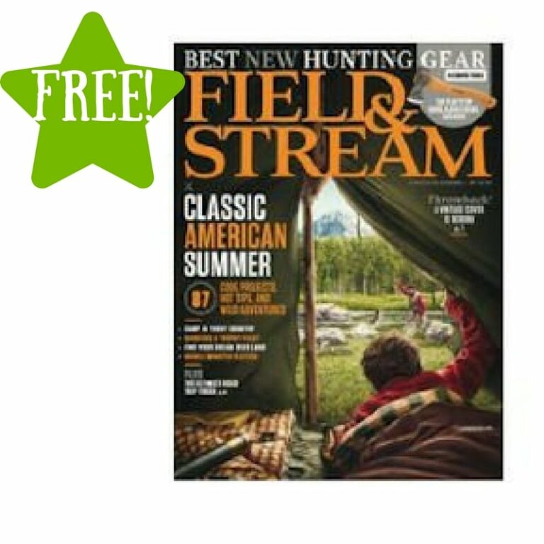 FREE Field &amp; Stream Magazine Subscription