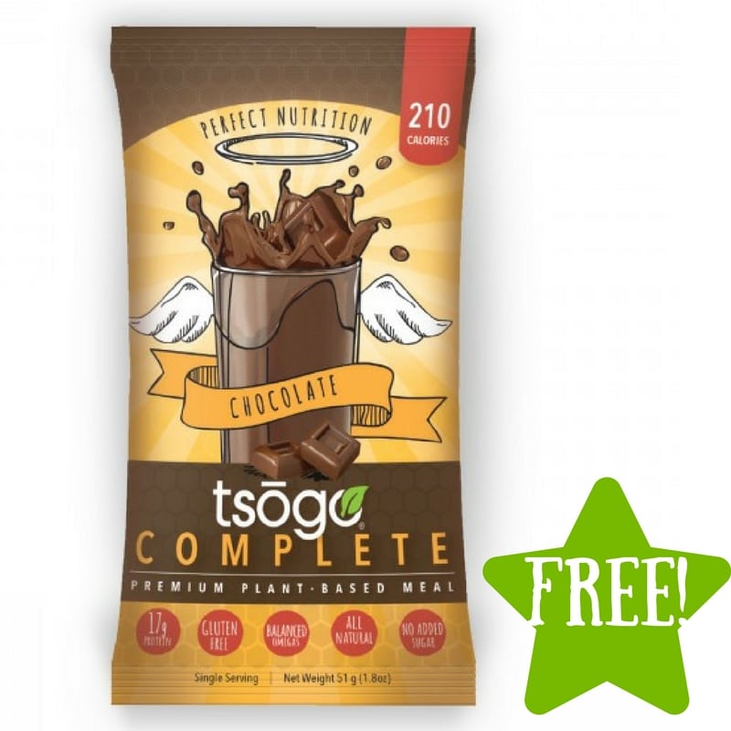 FREE Tsogo Meal Replacement Shakes Sample