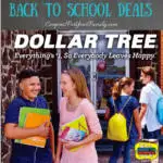 Dollar Tree Back To School Deals