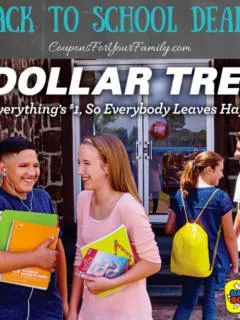 Dollar Tree Back To School Deals