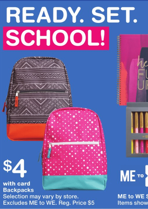 Walgreens Back to School Deals