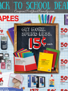 Staples Back To School Deals