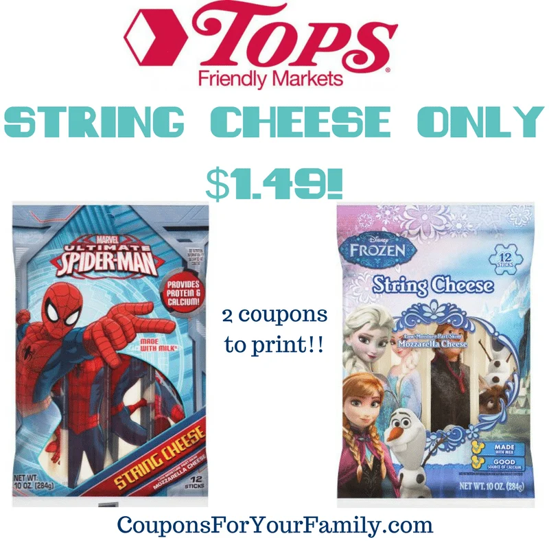 String Cheese only $1.49!