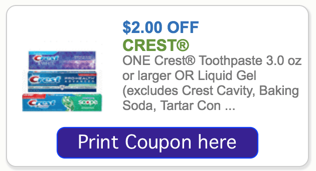 crest coupon