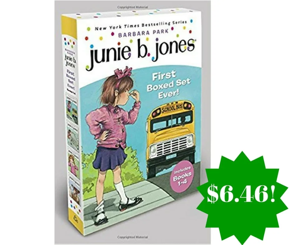 Amazon: Junie B. Jones's First Boxed Set Ever Only $6.46 (Reg. $20) Amazon: Junie B. Jones's First Boxed Set Ever Only $6.46 (Reg. $20)