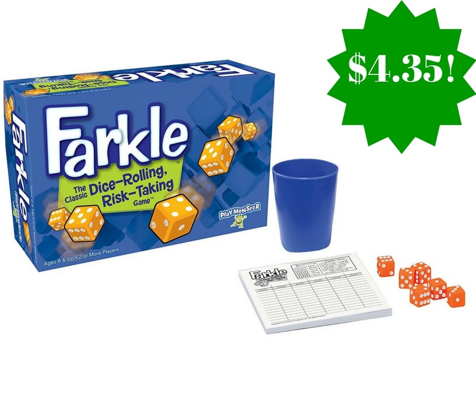Amazon: Farkle Classic Dice Game Only $4.35