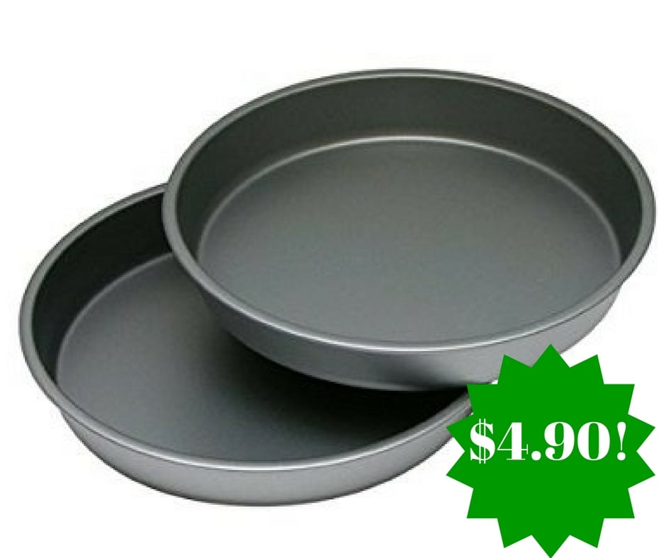 Amazon: Non-Stick Round Cake Pan 2 Piece Set Only $4.90 (Reg. $10) 